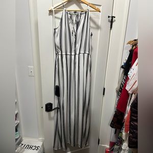 Ann Taylor Loft Stripped Maxi Dress